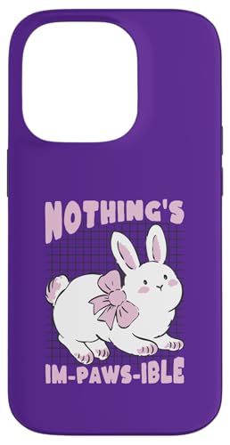 Nothing's Im-Paws-ible ������ ���킢�� ���킢�� �ʔ��� �X�}�z�P�[�X iPhone 14 Pro �p