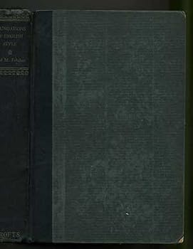 Hardcover Foundations of English Style [Unknown] Book