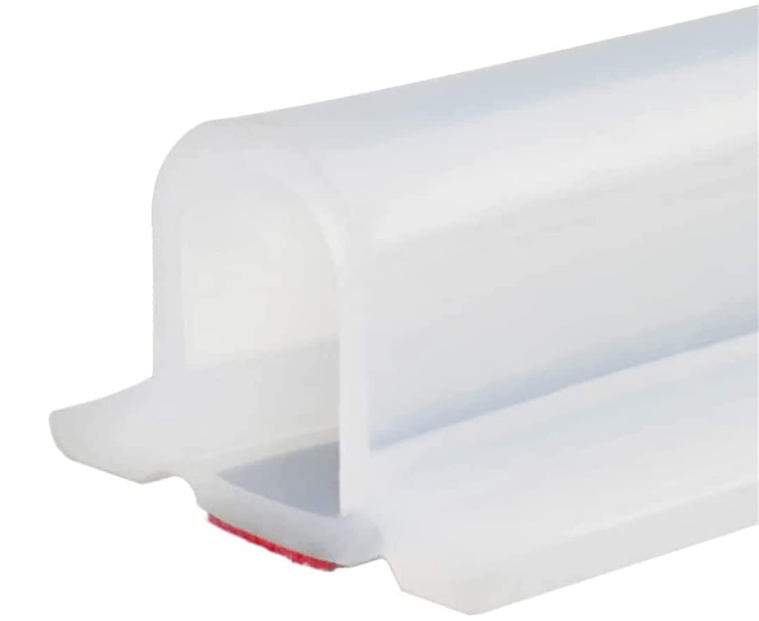 Seuil de douche pliable transparent pour garder le sol sec et propre