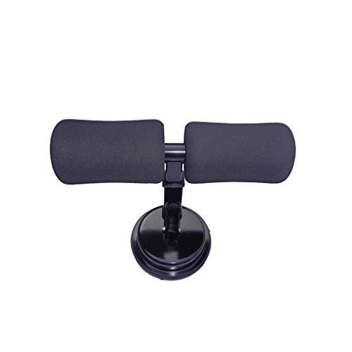 TOSAMC Sit-ups Assistant Device,Household Fitness Equipment for Abdominal Muscle Exercise Machine Portable Self-Suction Situp bar (Black) - Thumbnail 3