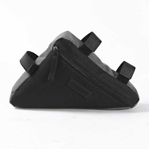 TUMALO Borsa Bici, Borsa Telaio Bici, Borsa Triangolo per Bicicletta, Borsa da Telaio Triangolo, Borsa Triangolare Portaoggetti, Borsa Triangolo Bici per Mountain Bike e Bici da Strada