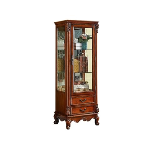 Mueble vino madera 70.86 pulg con estante y cajones