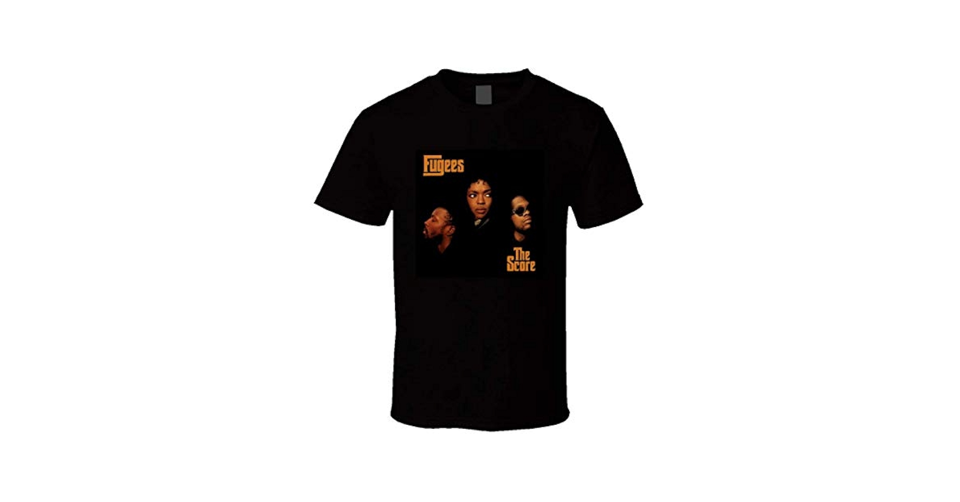 Amazon.com: Fugees The Score Album Cover Image T Shirt Black