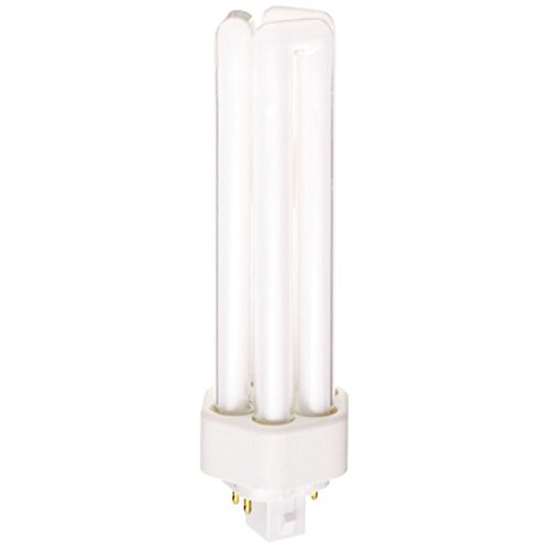 Image of Sylvania Dulux T /E /in CFL Compact Fluorescent Light Bulb 4 Pin 42W, 1 Pack | Triple Tube, GX24q-4 Base, 42 Watt Long Lasting Energy Efficient Light Bulb, 12000 hr Life, Dimmable, 3500K Neutral White