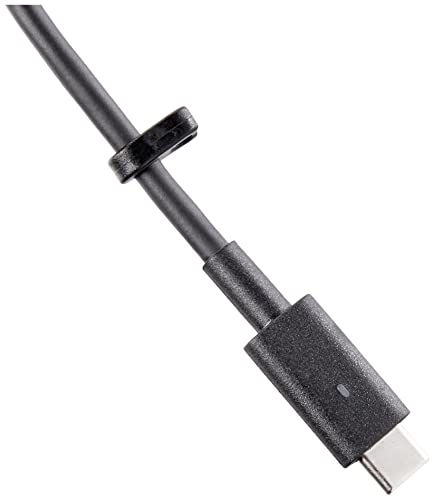 Dell-Slim-USB-C-Laptop-Charger-130-Watt-Type-C-Power-Adapter-1-Meter-Cord-OEM-Components-Black