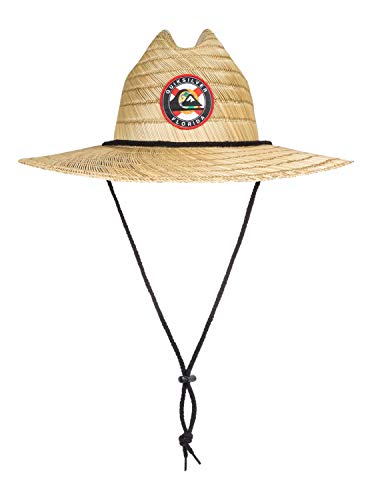 Quiksilver mens Destinado Pierside Sun Hat, Black/Florida, Large-X-Large US