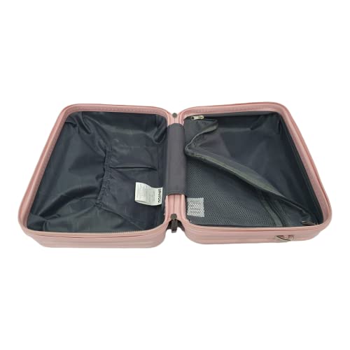 Frasqueira Mão Maleta Viagem Maquiagem Cosmetico Original (Médio, Rosa)