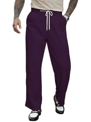 Image of TOPLOT Men's Casual Pant || Trouser for Men || Straight Leg Pant for Man (5267)
