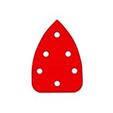 Diablo Premium CAT/Mouse Detail Sanding Sheets with Hook & Lock - 80-Grit, Coarse Grit, 3-7/8' x 5-1/2', 6 Holes, 5-Pack - DCTCAT080H05G