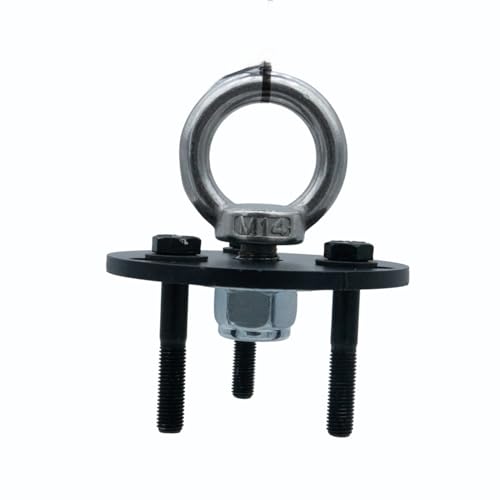 Image of Outboard Engine Lifter Ring Tool with Adapter and Ring Compatible with OMC, Johnson, BRP, ETEC Outboard Motor