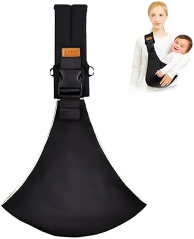 Baby Sling Carrier,Baby Sling Carrying 10-30 lbs(Black)