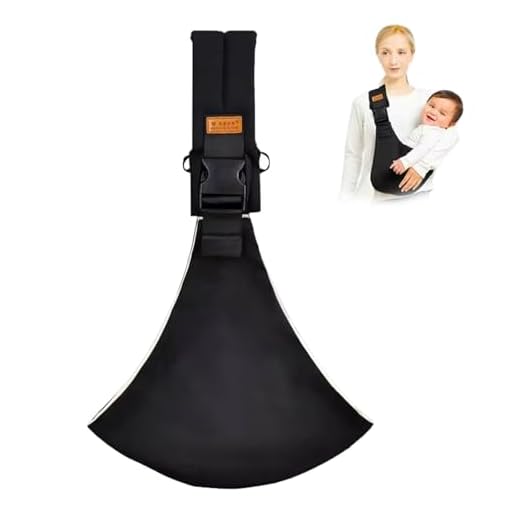 yemyig Baby Sling Carrier,Toddler Carrier, 2026 New Baby Carrier Newborn to Toddler,Portable Lightweight Non-Slip Hip Seat Carrier 10-30lbs(Black)
