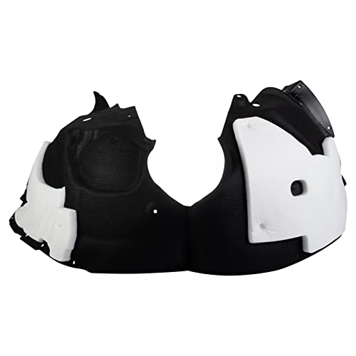 Image of TRQ Front Driver and Passenger Side Inner Fender Liner Set Compatible with 19-23 Ford Edge ST Titanium SEL with Signature Lights