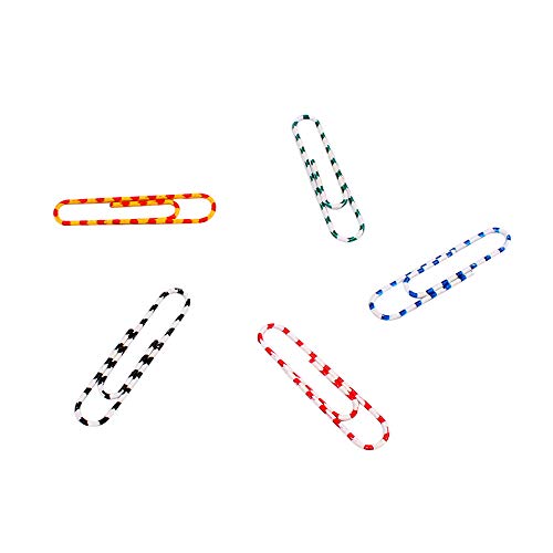 40 unidades/caixa Clipes de papel de cor Marcadores de metal Arquivo de documento Página de livro de