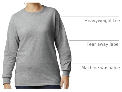 Image of Gildan Adult Ultra Cotton Long Sleeve T-Shirt, Style G2400, Multipack