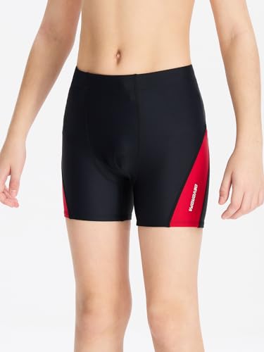 Image of Devoropa Youth Boys Swim Shorts Square Leg Swimsuit Nylon Swimming Boxer Brief UPF 50+