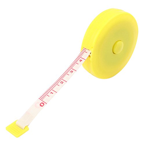 Aexit Mini Retractable Tools & Home Improvement Ruler Body Measure Sewing Tailor Cloth Soft Flat Tape Measures Tape 1.5M