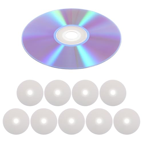FELTECHELECTR 10 pezzi Cd-rw e Dvd-r Riscrivibili per Backup Dati e Registrazioni Musicali Dischi Vuoti Compatibili con Masterizzazione Computer e Archiviazione Audio Video