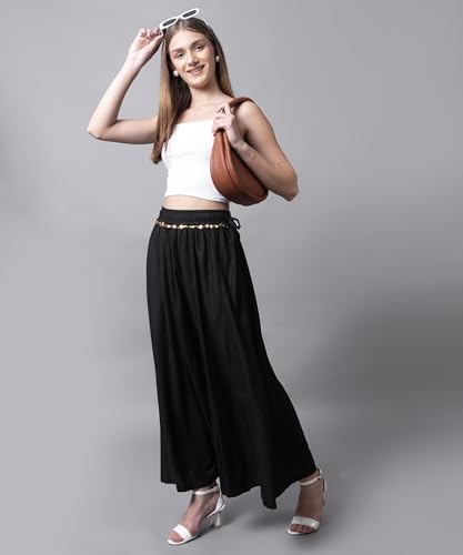 Image of Rayon Comfort Fit Palazzo