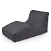 Produktbild Outdoor Sitzsack Liege Wave Plus wetterfest frostsicher Gartenstuhl Gartensessel Gartenliege für draußen Outdoor Lounge Gartenmöbel moderner Look (Anthrazit)