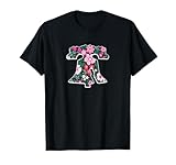 Cute Hawaiian Flower Philly Fan Liberty Bell Philadelphia T-Shirt