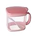 Produktbild MXLTiandao Würzen Box Lagerbehälter aus Kunststoff Menage Gewürz-Gläser Dispenser for Salz Zucker Menage (Color : Rosa, Size : 1)