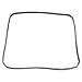 Price comparison product image SPARES2GO Door Seal Rubber Gasket Compatible with Logik Oven Cooker (410mm x 330mm)