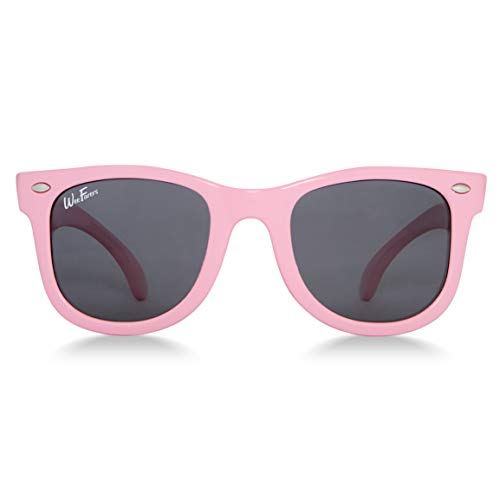 WeeFarers Polarized Childrens Sunglasses - (Ages 7-12+ Pink)
