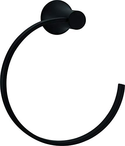 PROFLO PF8851 Orrs 6-7/8" Wall Mounted Towel Ring - Matte Black