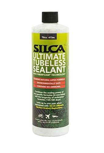 SILCA tubeless Tire sealant (Step 1: Base Sealant with Carbon, 16oz)