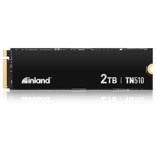 INLAND 2TB TN510 NVMe SSD Internal Solid State Drive - Gen 5x4, PCIe5.0 M.2 2280, seq. Read Speed up to 10,000 MB/s, for - Detailed View
