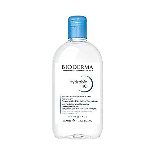 Bioderma - Hydrabio H2O Micellar Water - Face Cleanser and Makeup Remover - Micellar Cleansing Water for Dehydrated Sensitive Skin