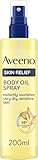 Aveeno Skin Relief Body Oil Spray, With Oat Oil & Jojoba Oil, Suitable For Sensitive Skin, Instantly Nourishes Very Dry, Sensitive Skin, Suitable for a Massage, 200ml