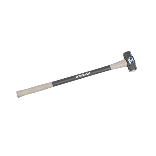 Seymour 41825 6 Lb Sledge Hammer - Fiberglass With Cushion Grip & Overstrike Protection 36" Handle #TOP13