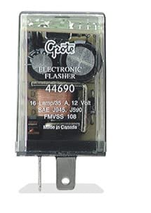 Grote 446903 16 Lamp 2 Terminal Electronic Flasher Gr44690