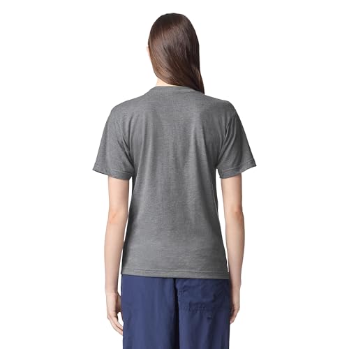 American Apparel Unisex Tri-Blend Track T-Shirt, Style GTR401, 2-Pack, Athletic Grey (2-Pack), Large by American Apparel - Used condition - Image 5