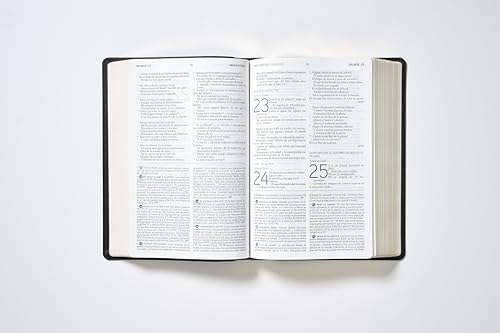 Image of RVR, Biblia de Estudio del Mensaje Profetico y Escatologico, Tapa dura, Interior a dos colores (Spanish Edition)