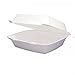 Dart Insulated Foam Hinged Lid Containers, 1-Compartment, 9.3 x 9.5 x 3, White, 200/Pack, 2 Packs/Carton