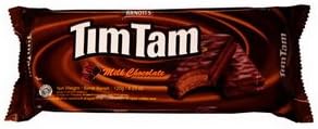 Arnotts Tim Tam Milk Chocolate Biscuits 100g.