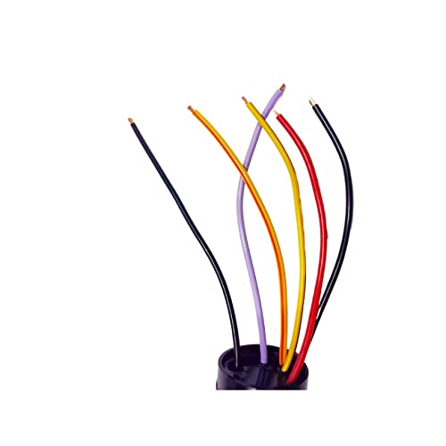 POWEROB TEC 6-Wire Outboard Engine Key Ignition Switch 87-17009a2 87-17009a5 is Used for Mercury Outboard Engine Control Box