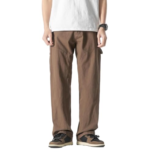 Unisex Baggy Parachute Cargo Pants, Tactical Work, Y2K Style, Waterproof, Wide-Leg, Multi-Pocket