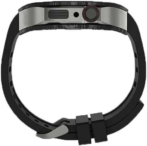 Kit de modificación de titanio y carbono para Apple Watch 45mm 7