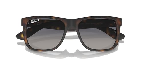 Image of Ray-Ban RB4165F Justin Classic Square Sunglasses for Men