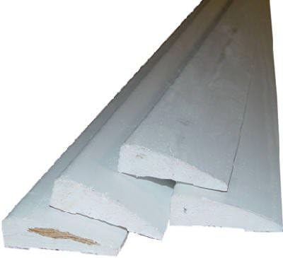 0W327-93084C1 7 ft. Casing Moulding Finger Joint Primed Ponderosa Pine, Pack of 4