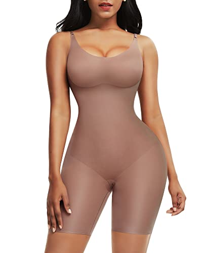 FeelinGirl Shapewear Bodysuit for Women Full Body Shaper Tummy Control Butt Lifter Shape Wear Shorts