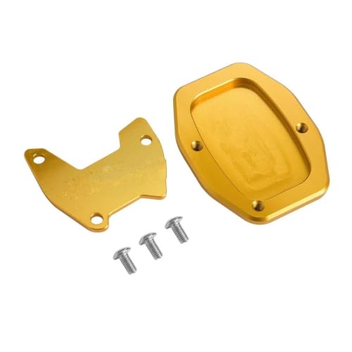 Support de moto agrandisseur XADV 750 évitant la chute sur sol mou