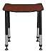 Romig Ferris 26 x 24 in Height Adjustable Student Activity Desk- Cherry