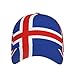 Flag of Iceland Baseball Cap Adjustable Size for Running Workouts and Outdoor Activities All Seasons