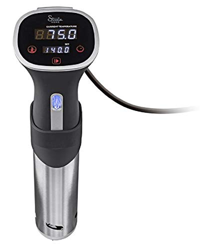 Monoprice Sous Vide Immersion Cooker 800W - Black/Silver With Adjustable Clamp And Digital Led Touch Screen, Easy To Clean - Strata Home Collection #TOP2