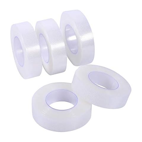 5 Rollos Cinta Adhesiva Médica Haofy Extensión Pestañas Individuales Cover